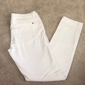 Jessica Simpson White stretch skinny jeans
